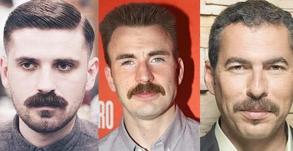 Popular Chevron Mustache